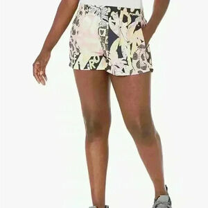 NWT Women's Farm Rio X Adidas Printed Shorts Sz M